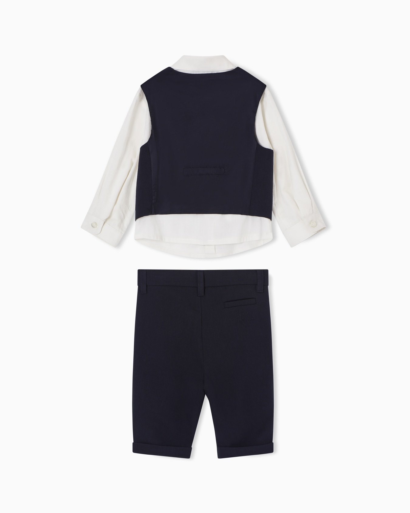 Shirt, waistcoat and trousers set Slide 2