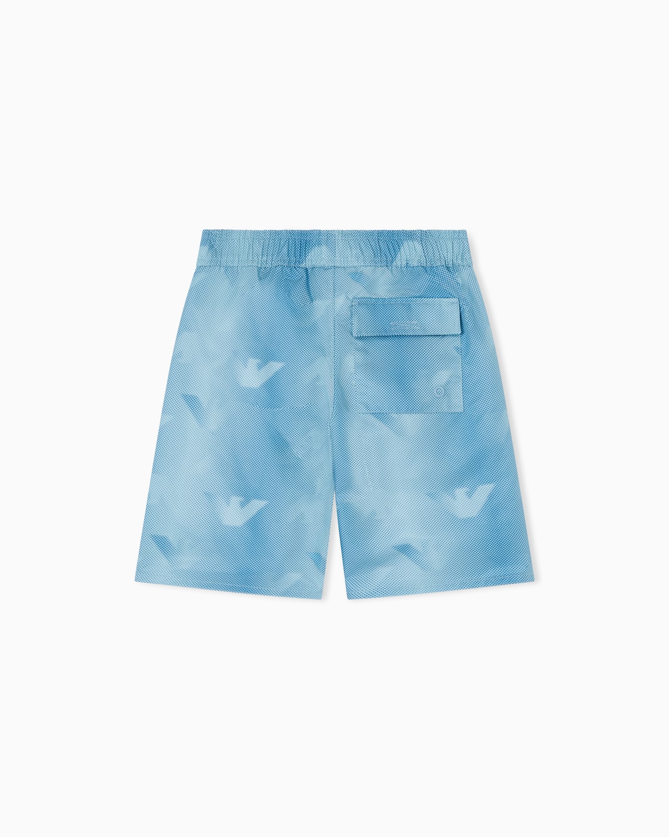Boardshorts in all-over eagle nylon Slide 2