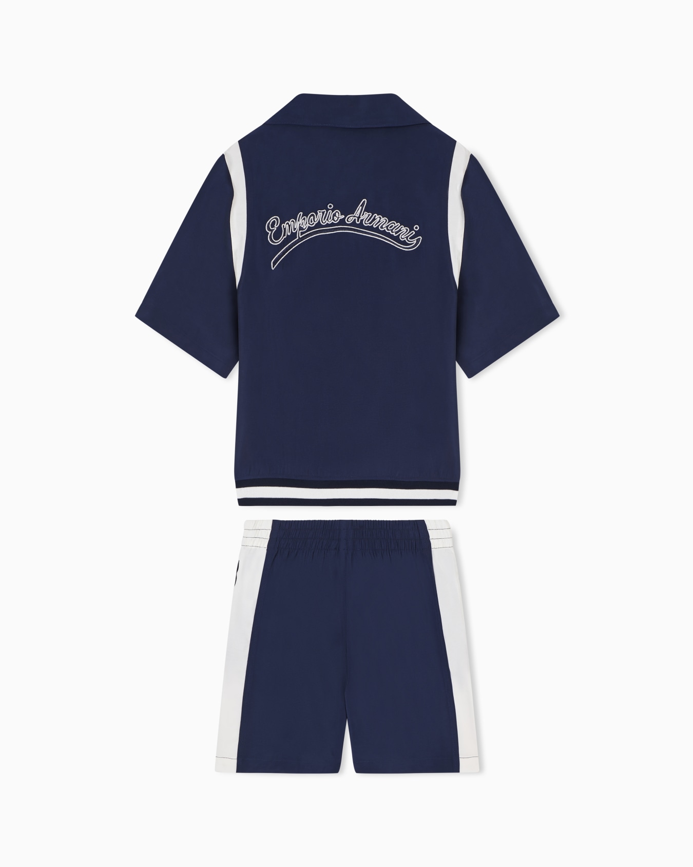 Rayon shirt and Bermuda shorts set Slide 2