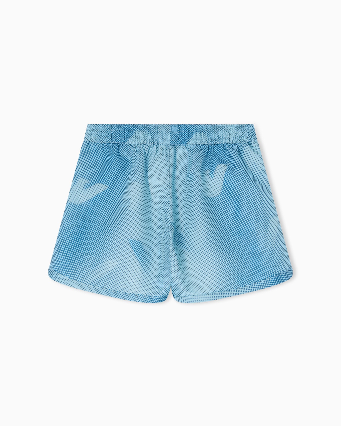 Badeboxershorts aus Nylon mit Adler als Allover-Print Folie 2