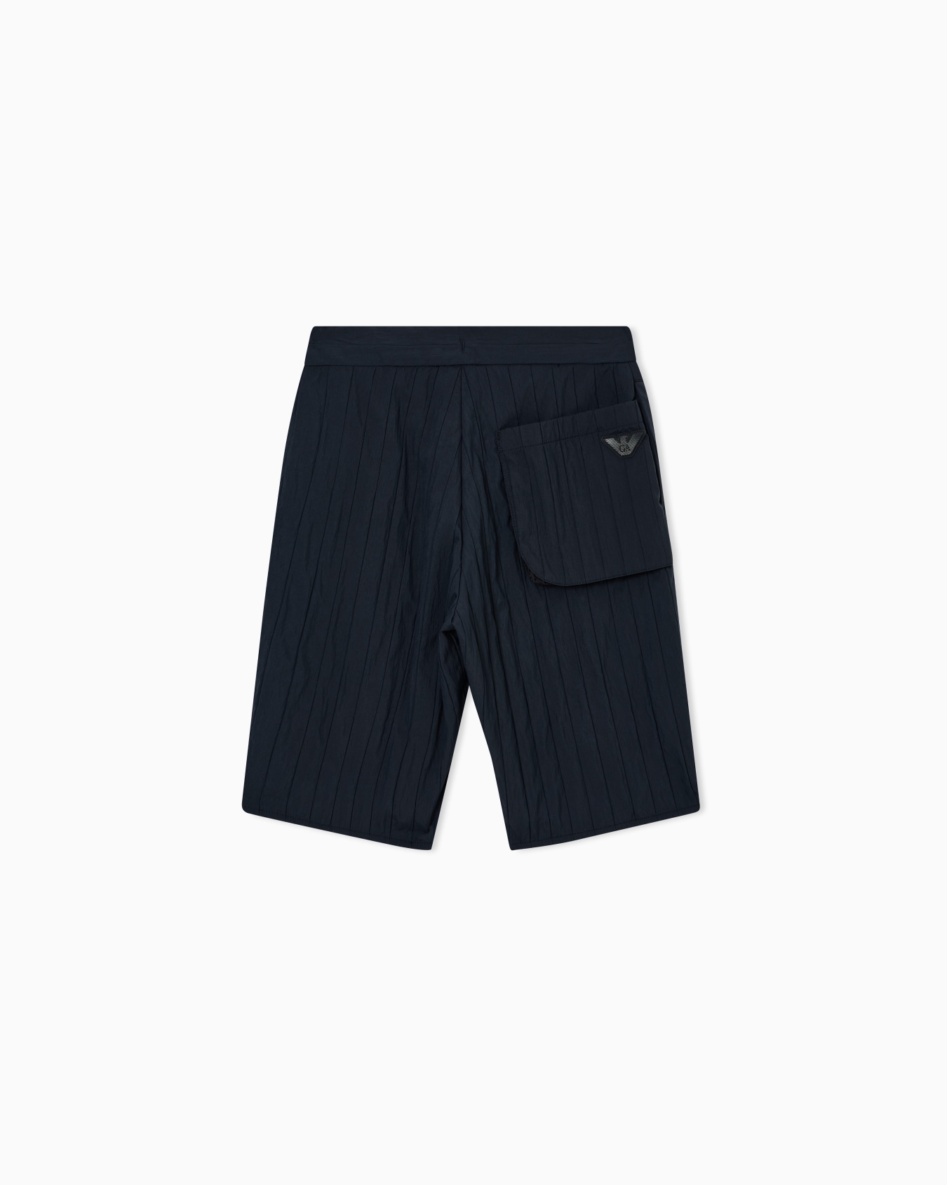 バミューダパンツ ボンディングナイロン ストライプ スライドする 2