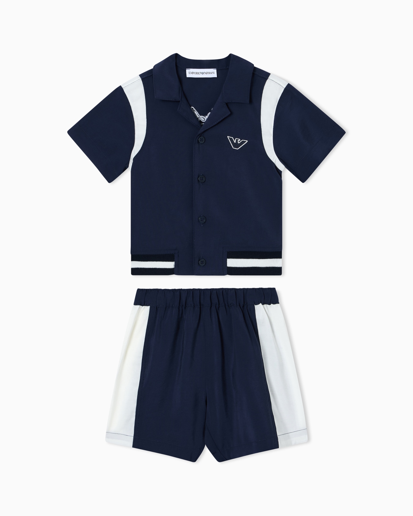 Rayon shirt and shorts set Slide 0