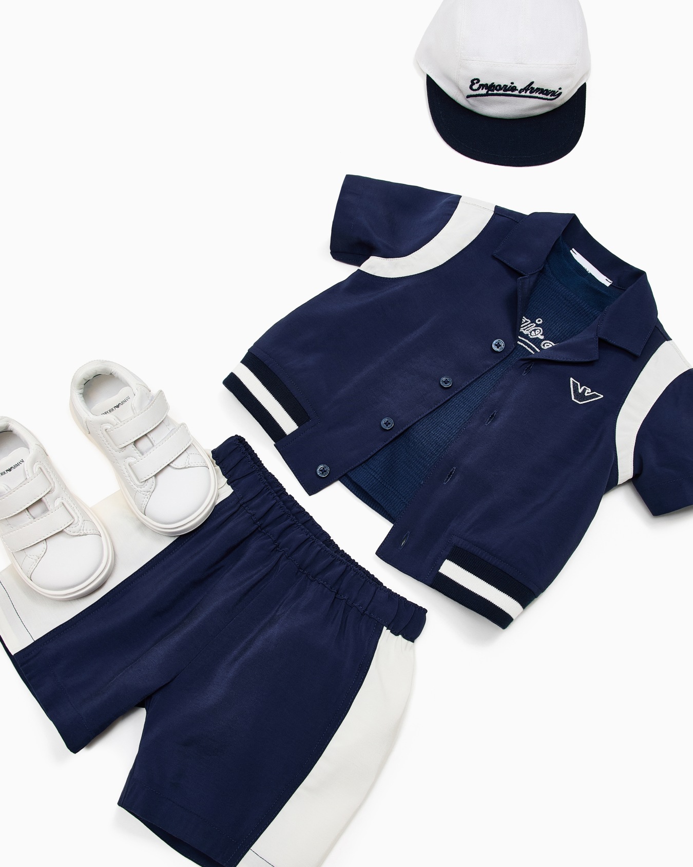 Cappello da baseball in canvas con ricamo logo Slide 2