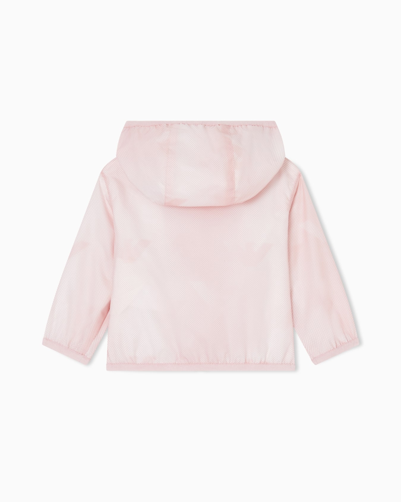 Hooded blouson in all-over eagle nylon スライドする 2