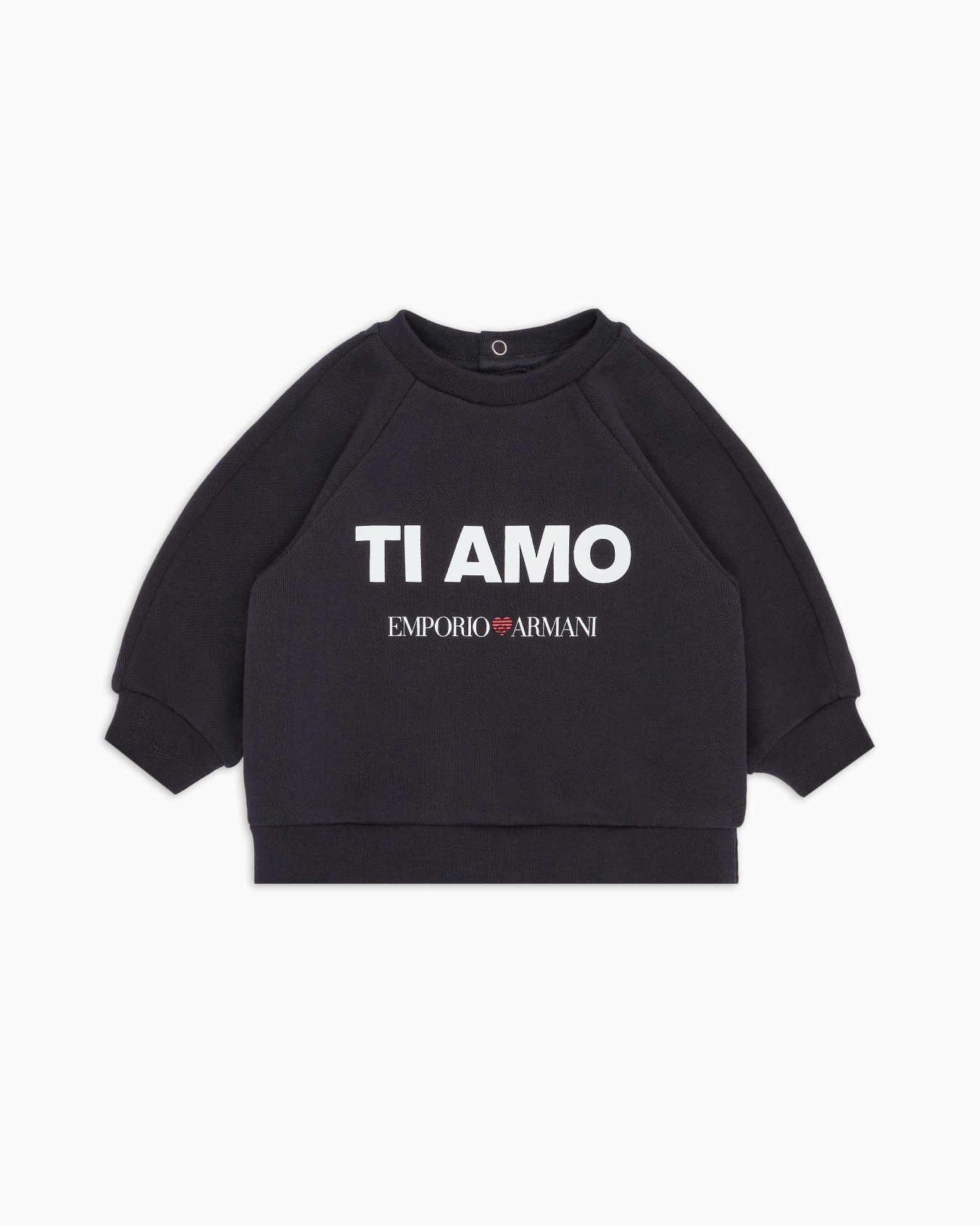 Felpa in french terry stampa Ti amo ASV Slide 0