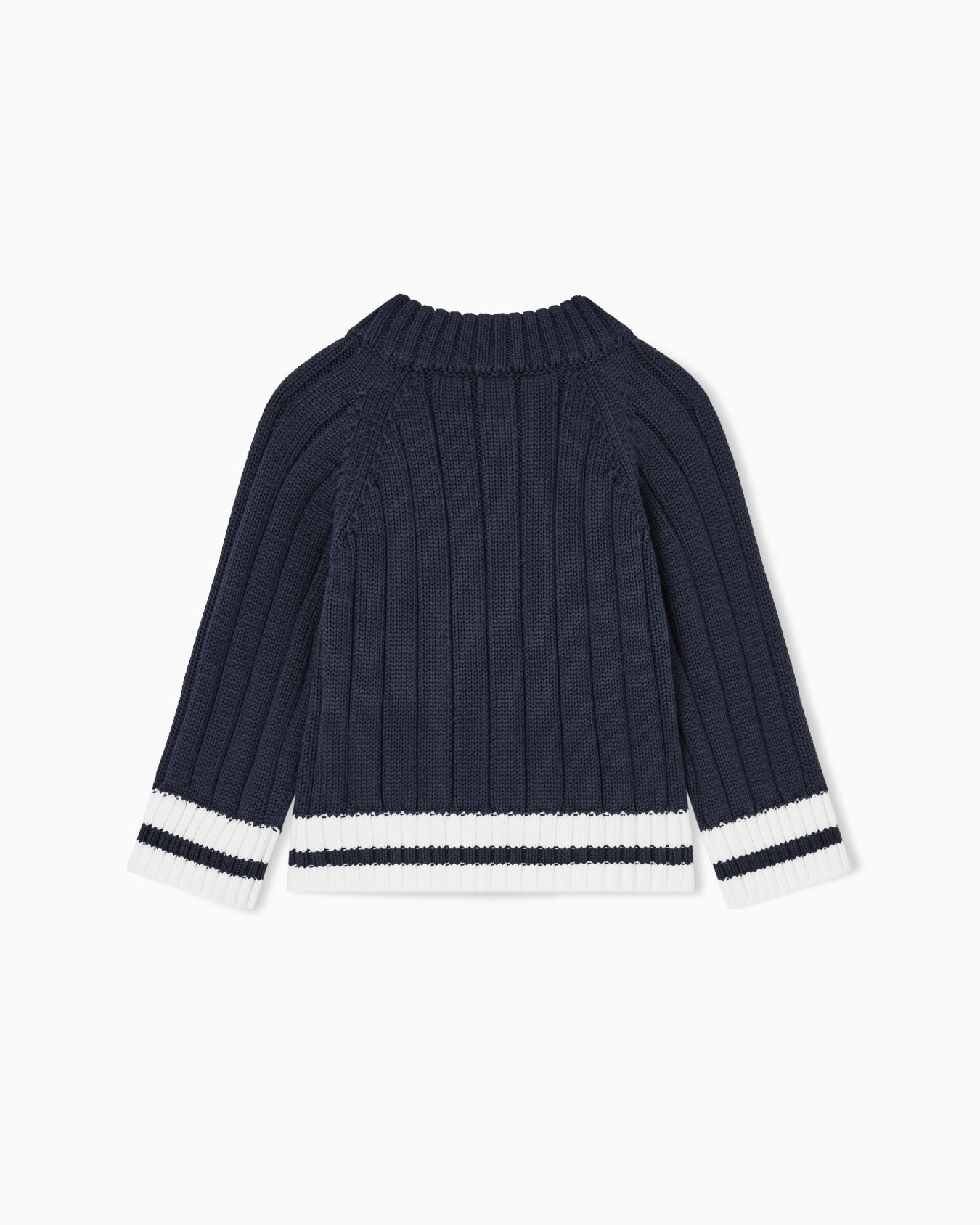 Ribbed knit cardigan Slide 2
