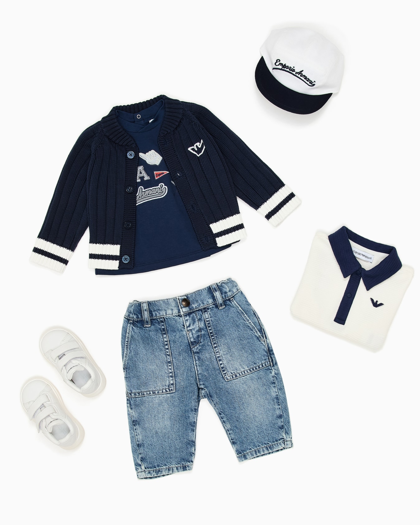 Ribbed knit cardigan Slide 3