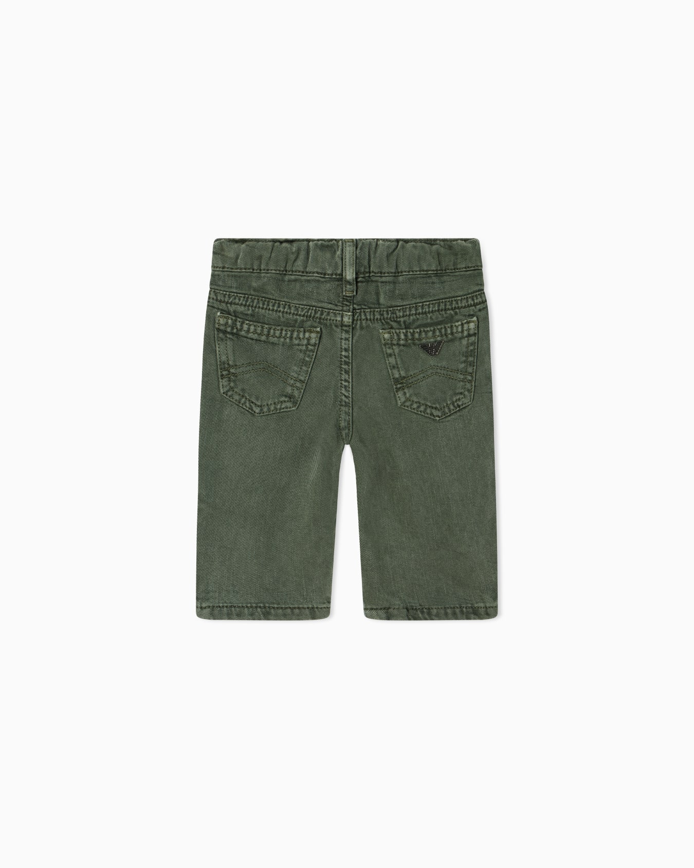Lyocell-blend twill five-pocket trousers Slide 2