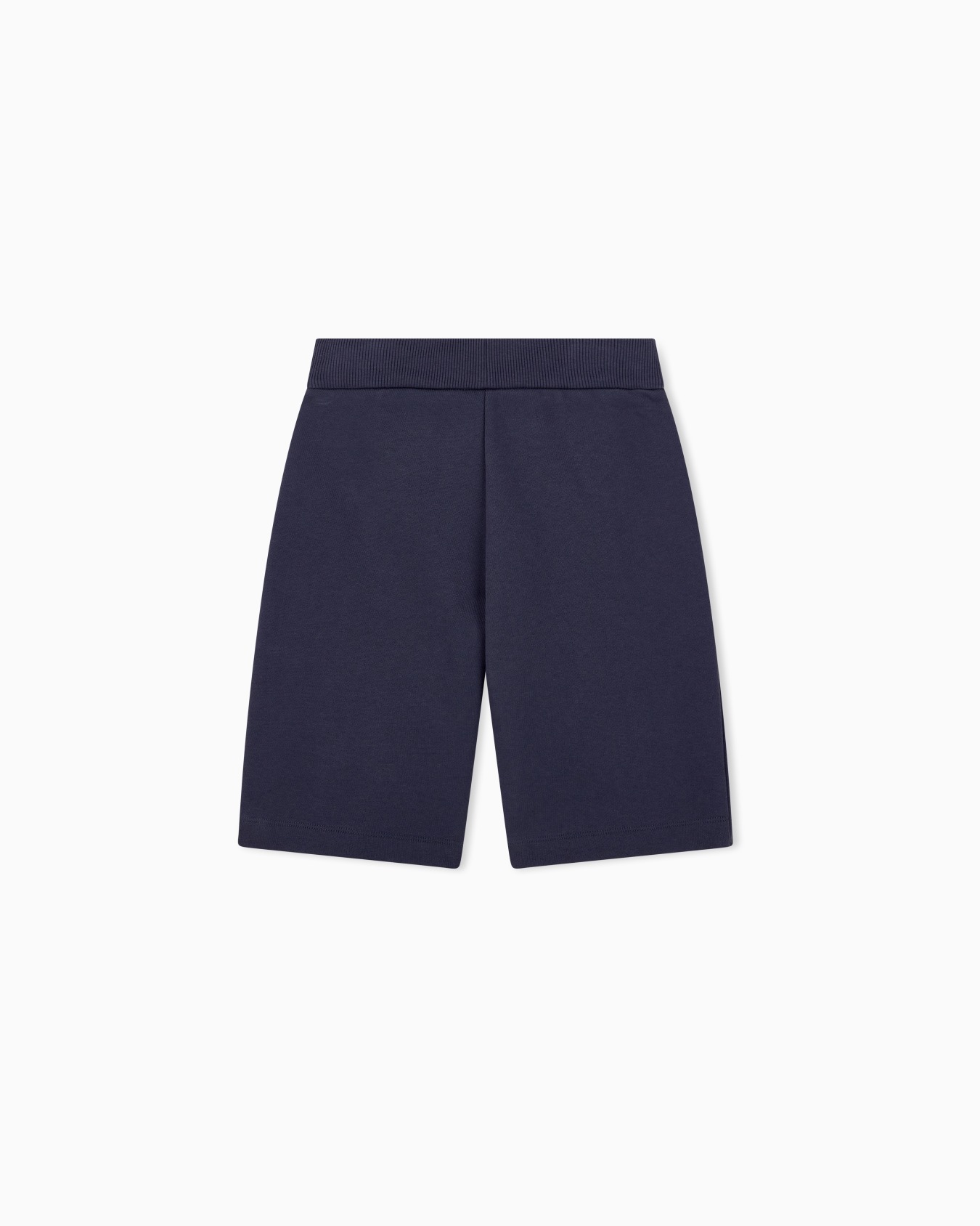 Short en molleton de coton avec cordon de serrage Diapositive 2