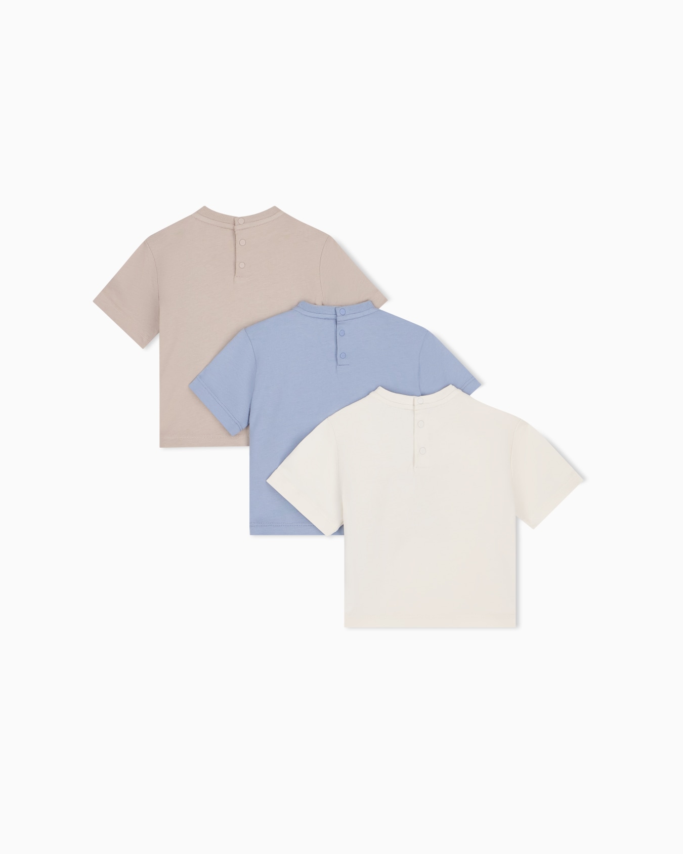 T-shirt set with regular fit for running in cotton jersey Slide 2