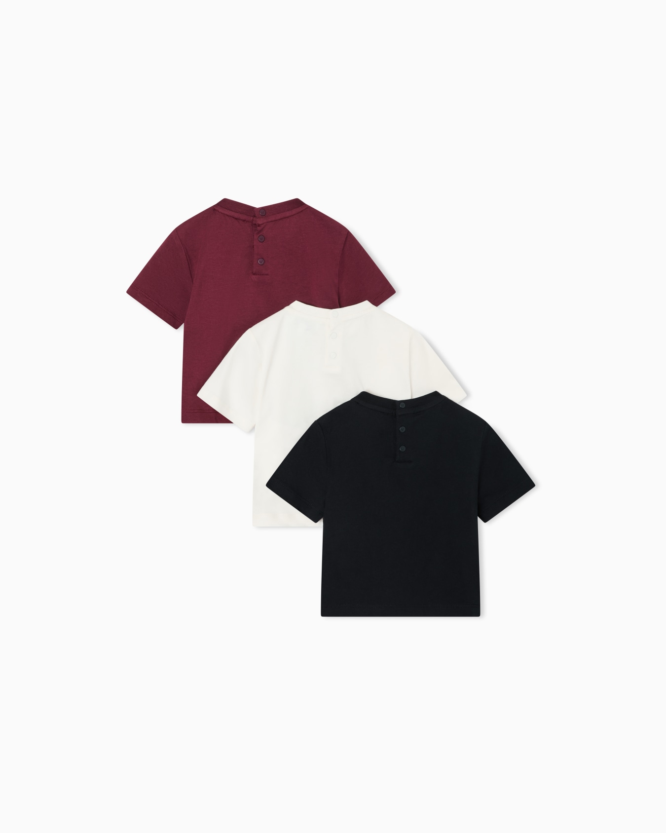 T-shirt set with regular fit for running in cotton jersey Slide 2