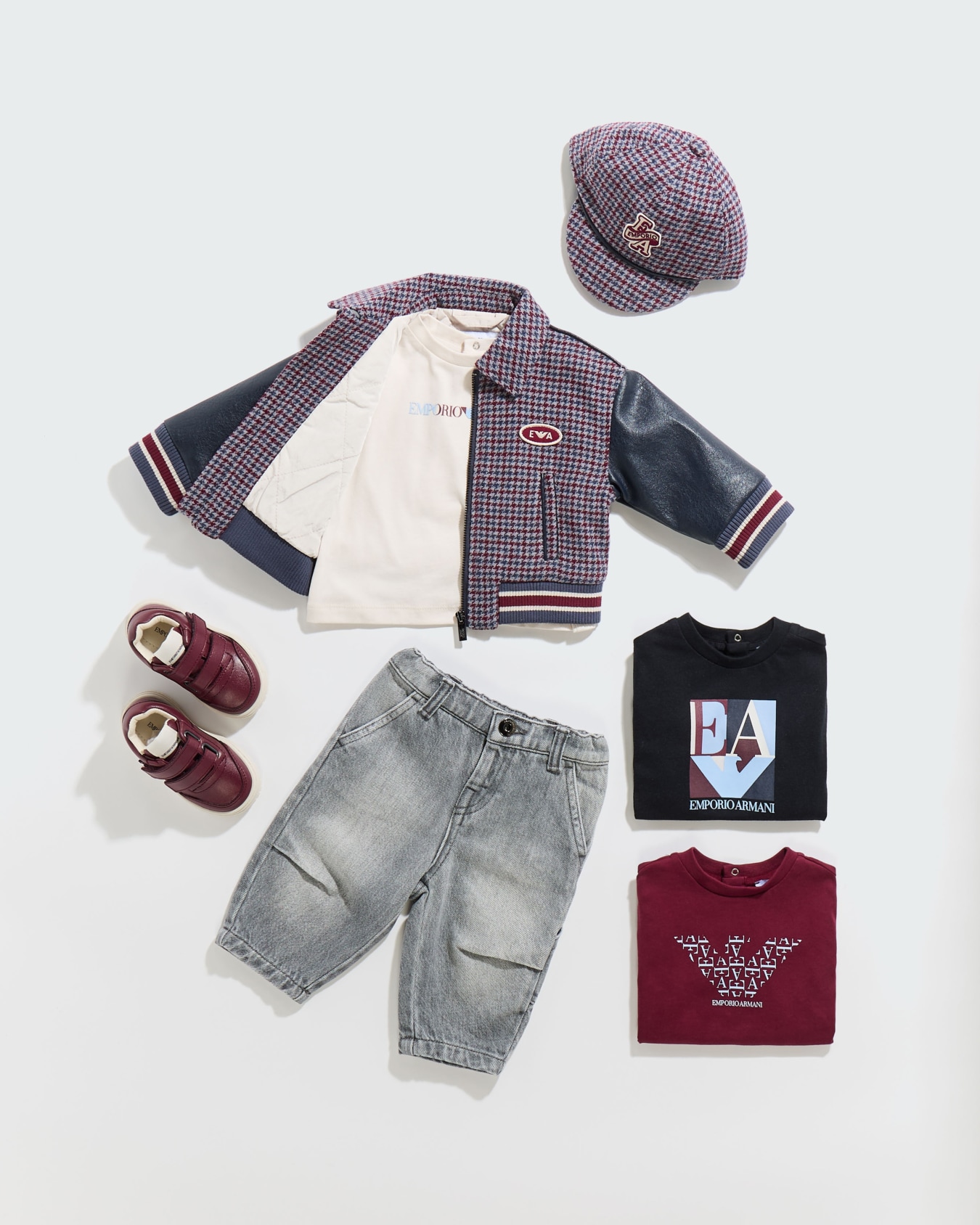 T-shirt set with regular fit for running in cotton jersey Slide 3
