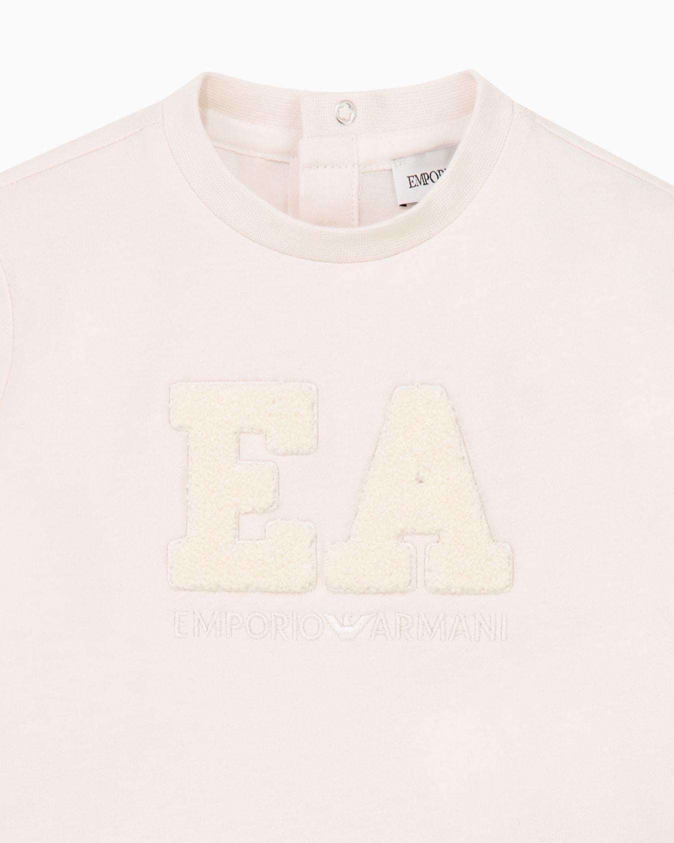 Cotton jersey top and shorts set with an elastic waistband Slide 1
