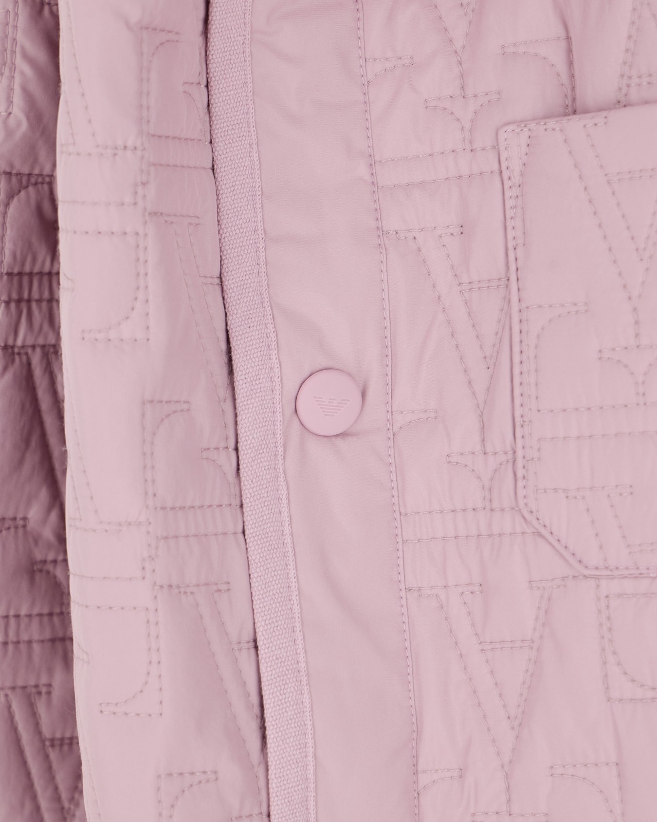 Blouson jacket regular fit padded with cotton rib details Slide 1