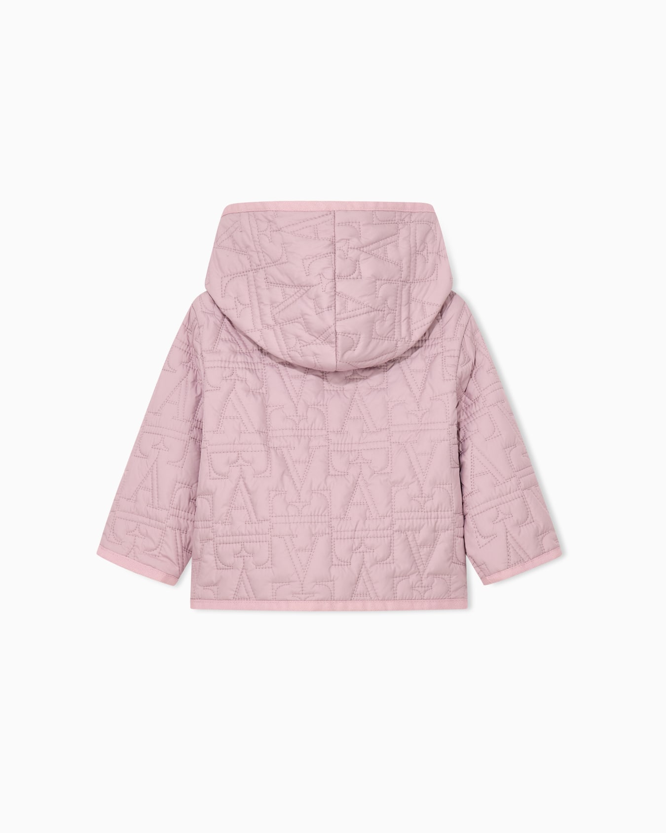 Blouson jacket with a quilted hood and embossed pattern Slide 2