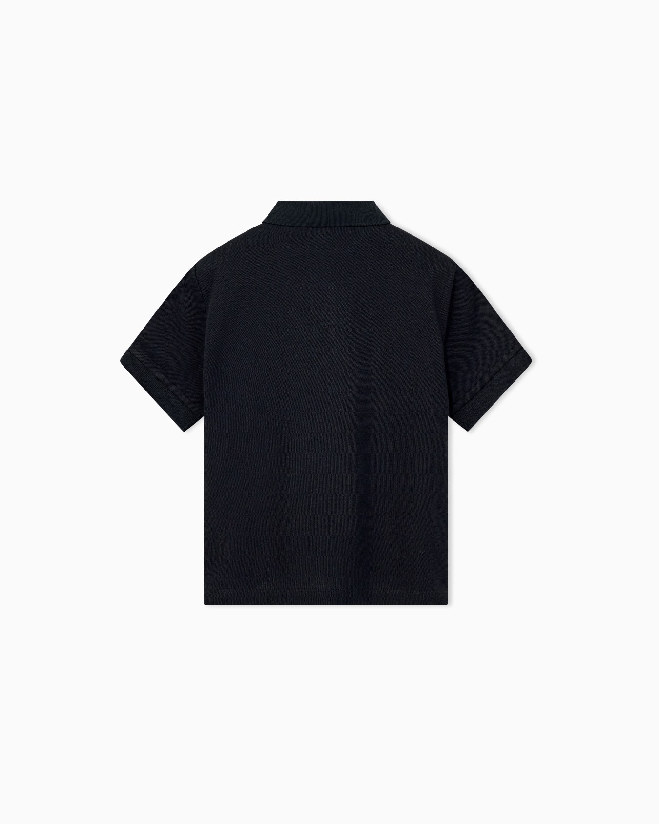 Polo shirt in cotton piqué with a three-button placket Slide 2