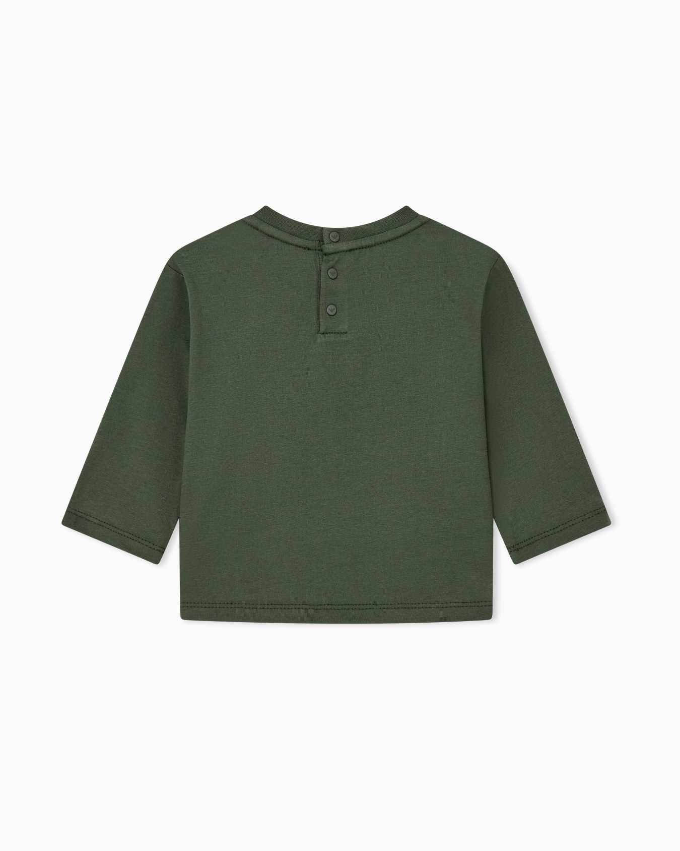Cotton jersey T-shirt with a pastoral scene graphic Slide 2