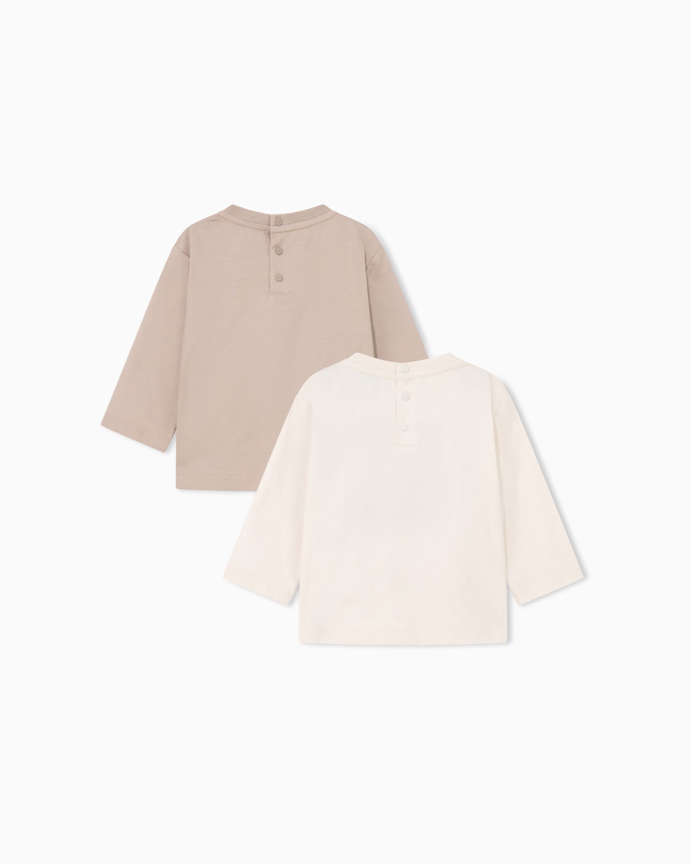 T-shirt set in cotton jersey with regular fit Slide 2