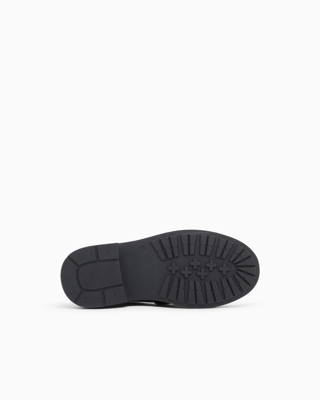 Penny loafers with glossy finish and rubber sole Slide 5