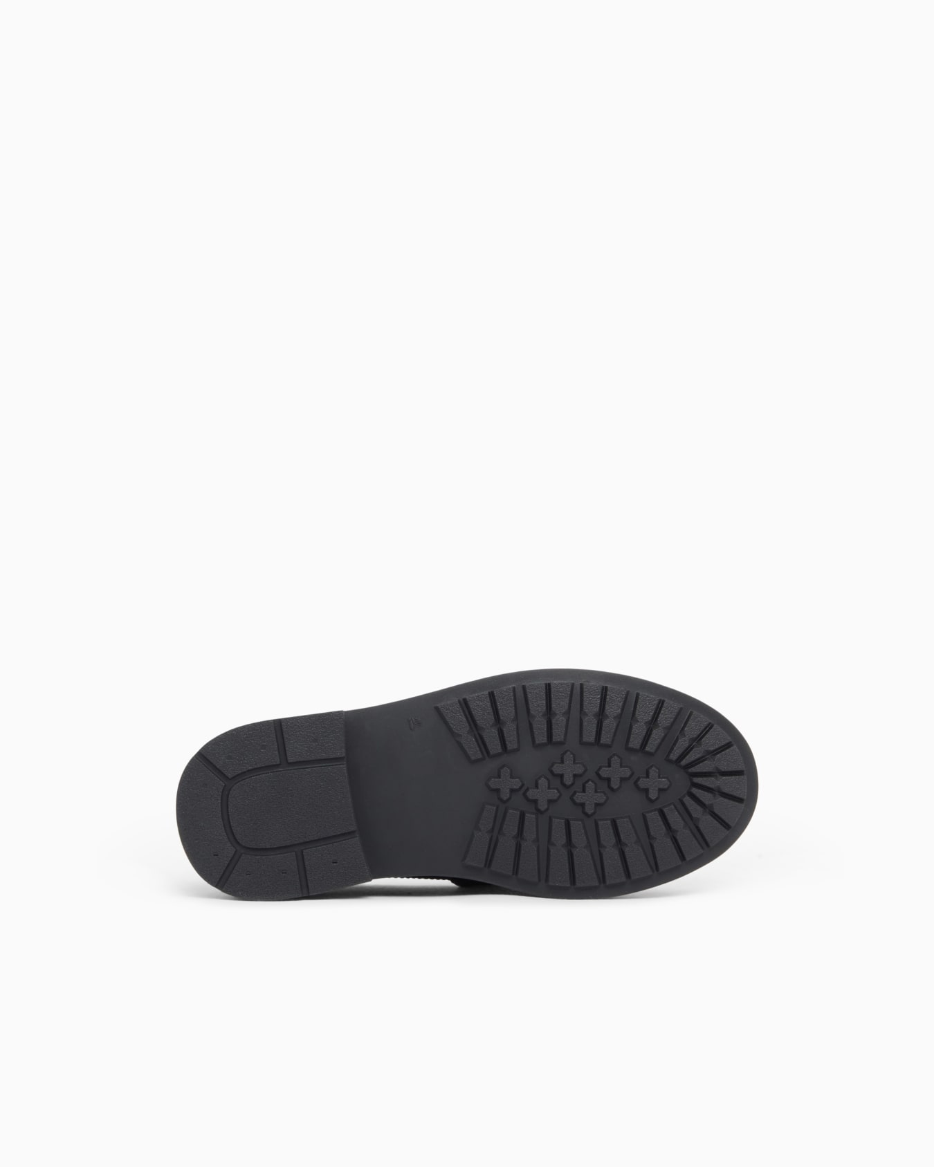 Penny loafers with glossy finish and rubber sole Slide 5