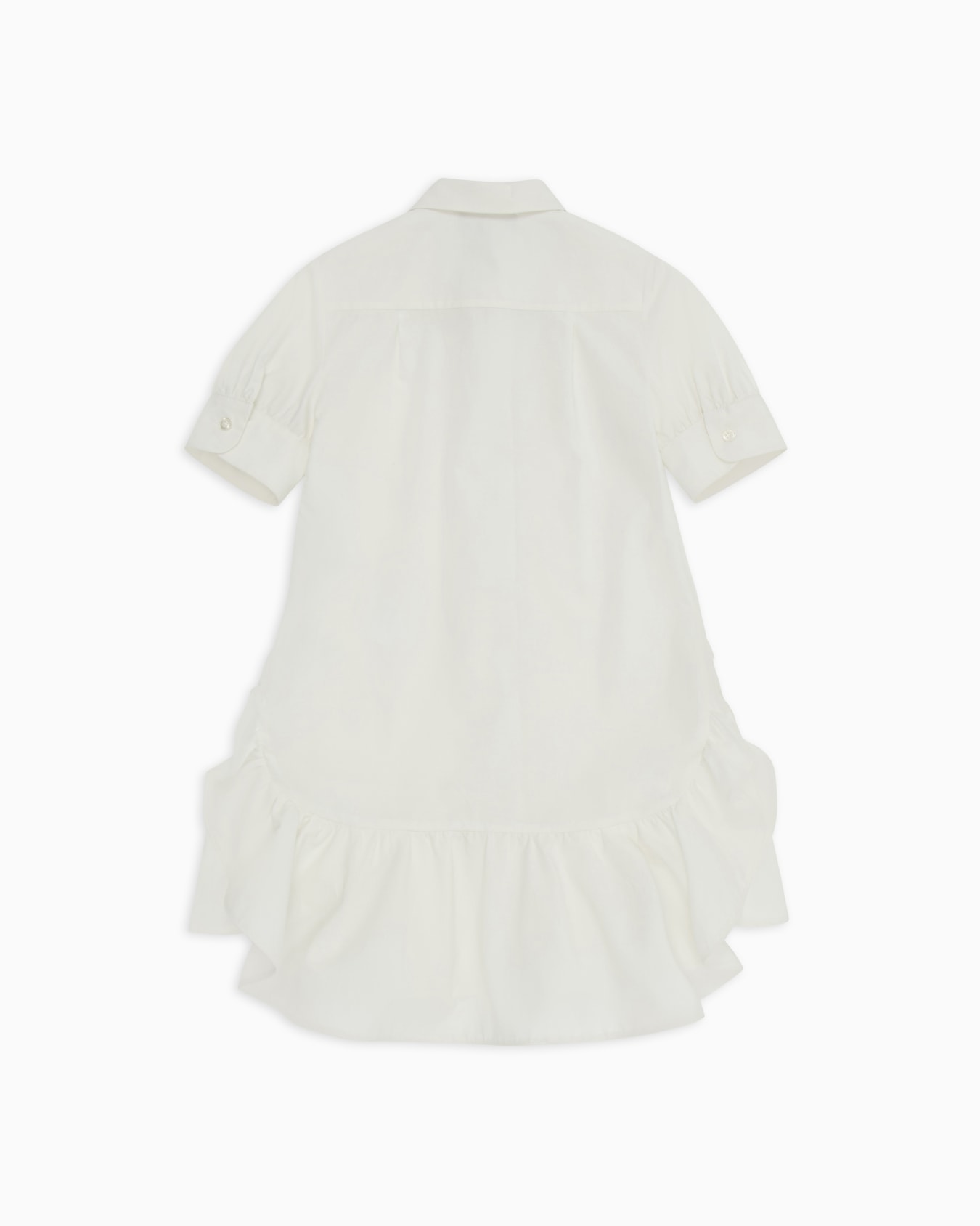 Shirt dress with frill Slide 2