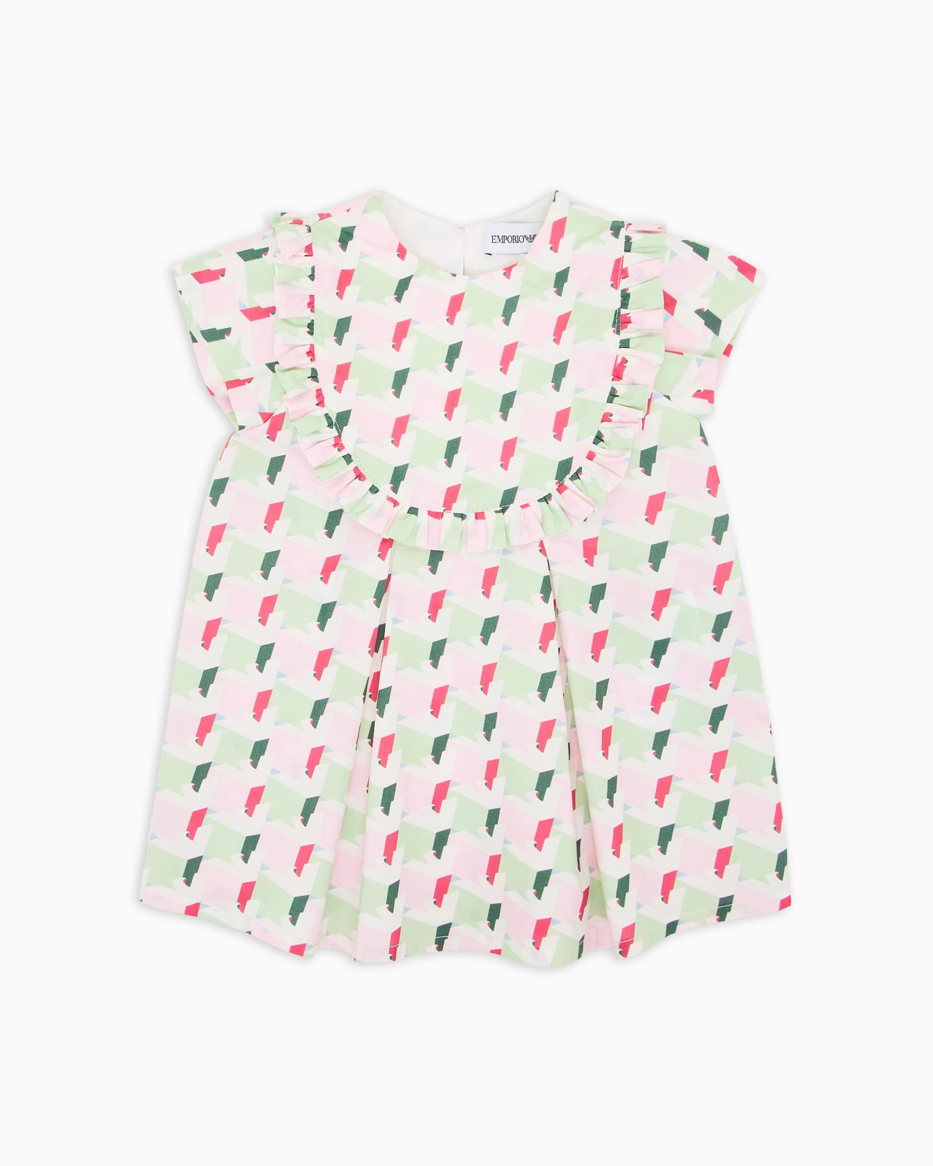 ドレス ポプリン オールオーバープリント スライドする 0