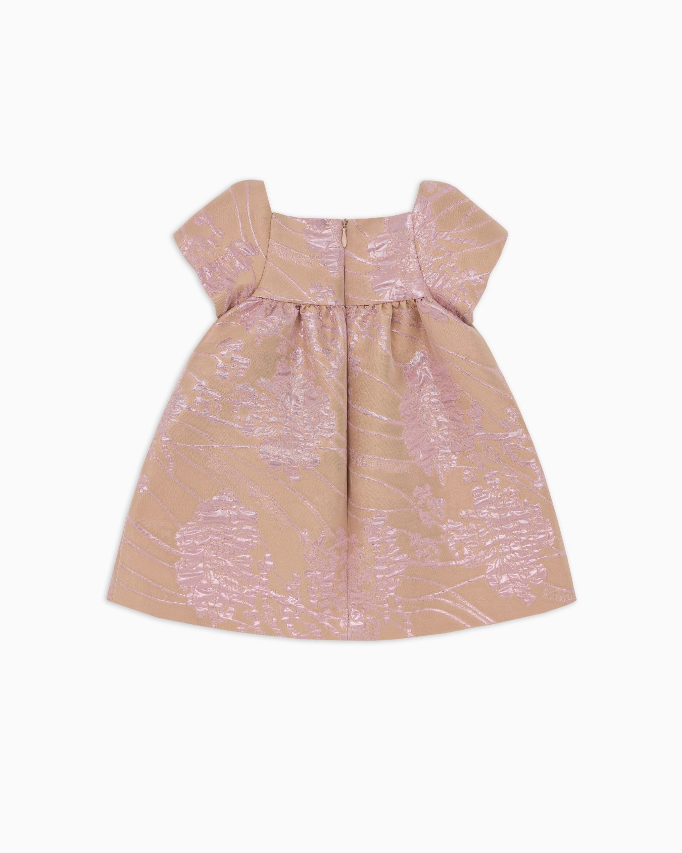Special Occasion flared dress with lurex embroidery Slide 2