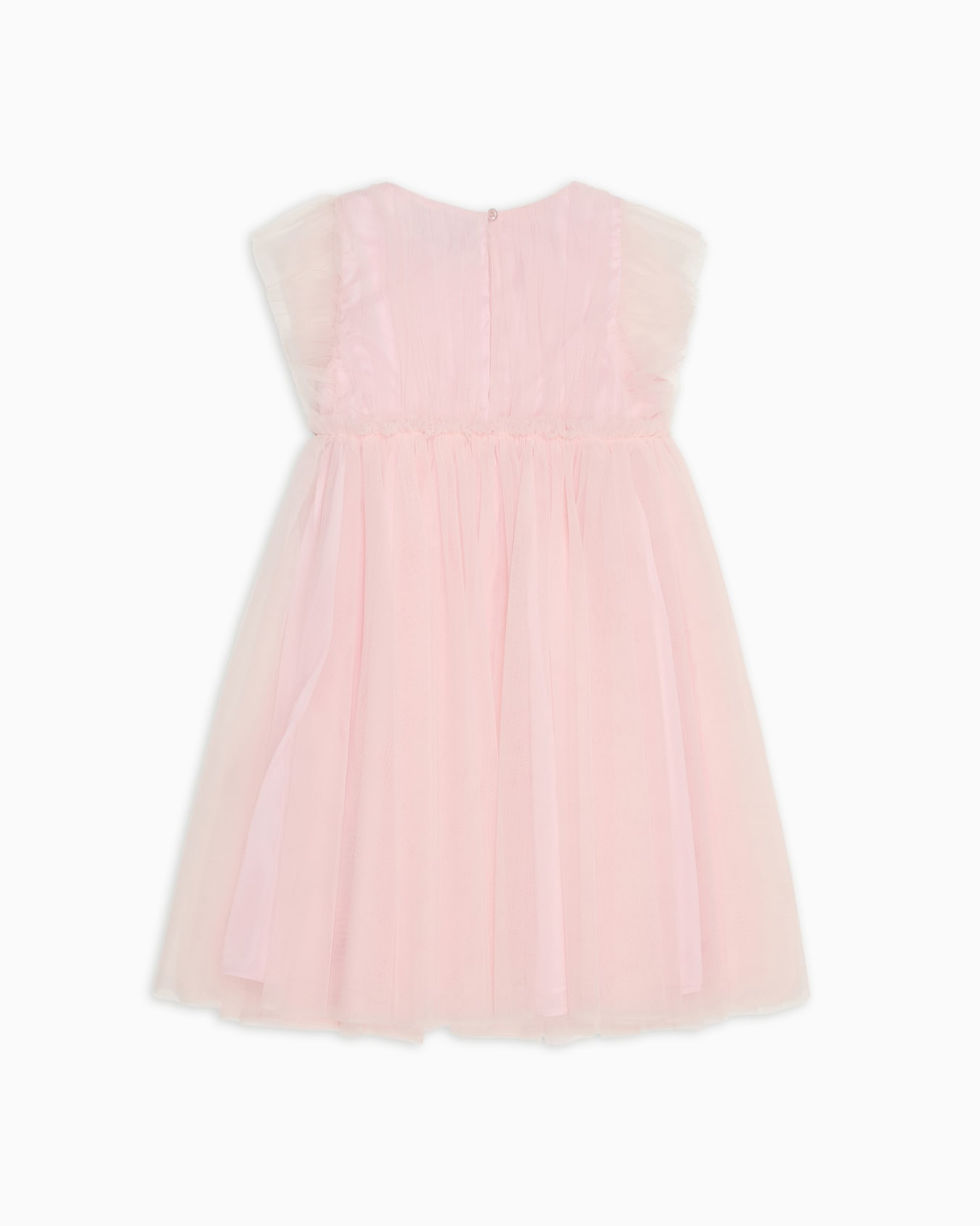 Abito in tulle effetto plissè Slide 2