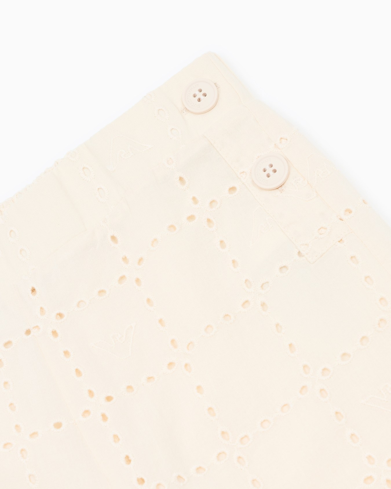 パンツ イギリス刺繍ファブリック スライドする 1