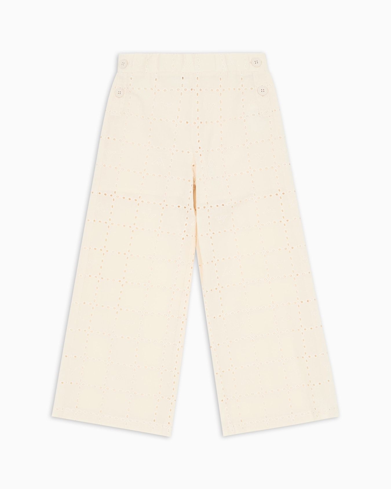 パンツ イギリス刺繍ファブリック スライドする 0