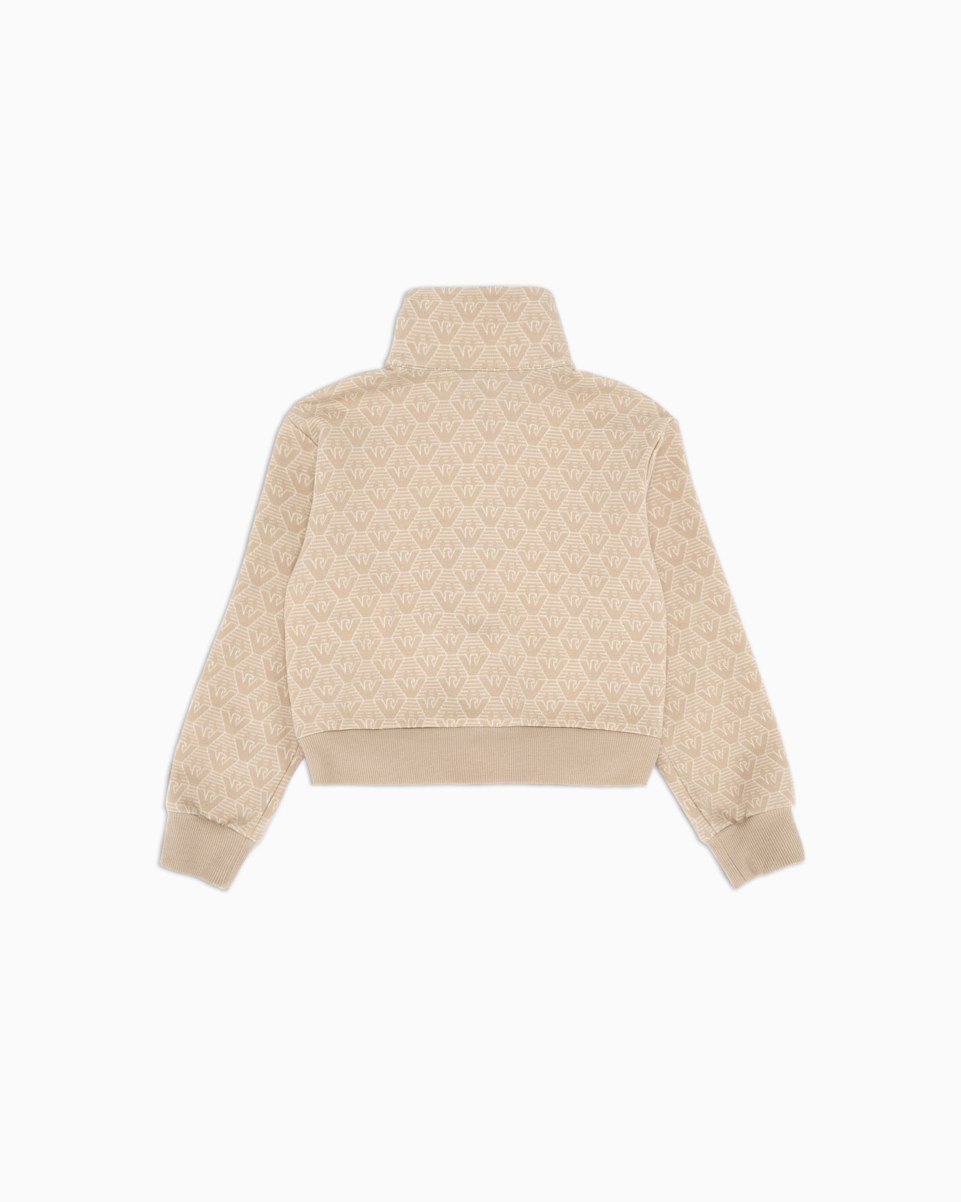 ASV Jacquard jersey full-zip sweatshirt with all-over eagles Slide 2