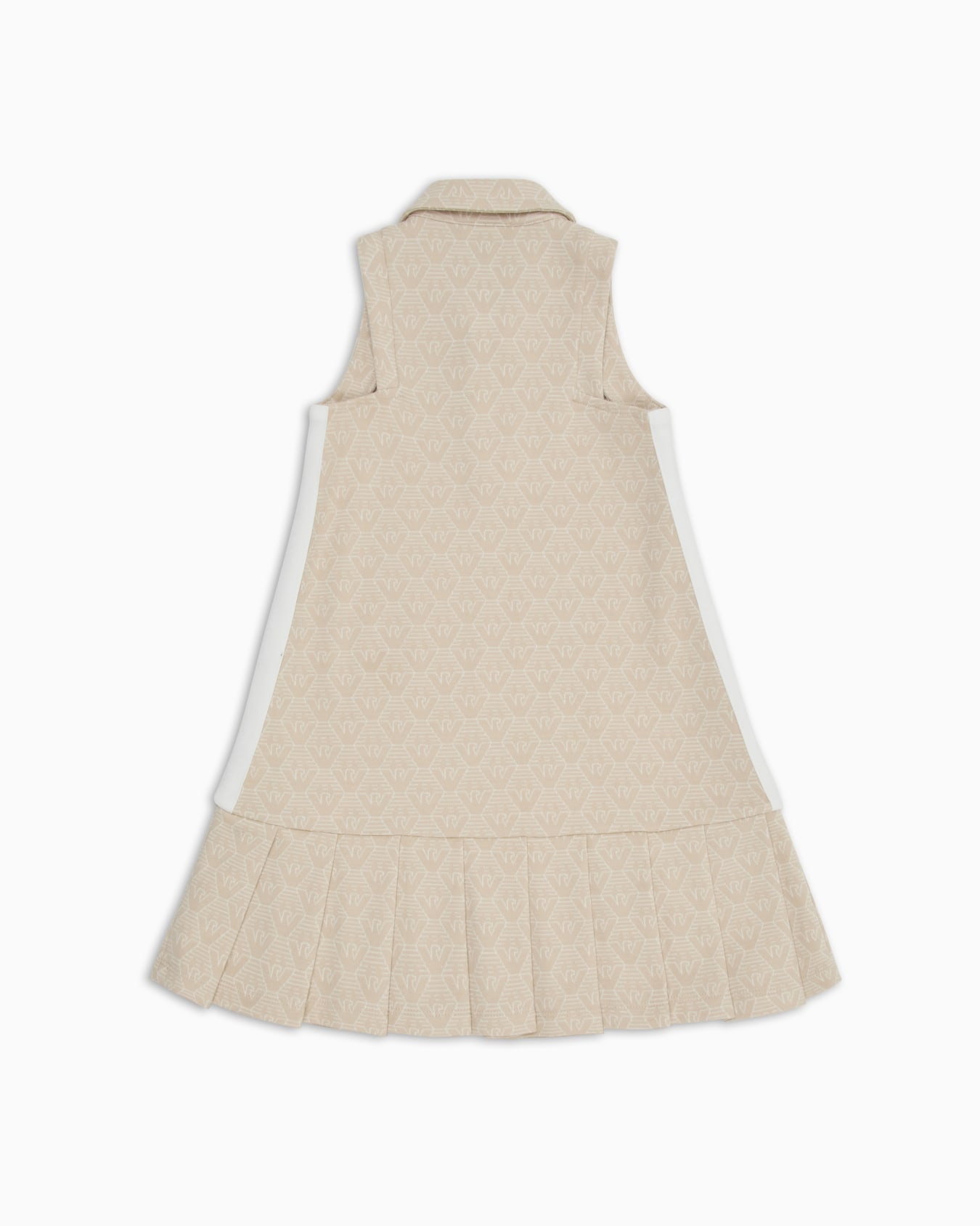Jacquard jersey dress with all-over eagle Slide 2