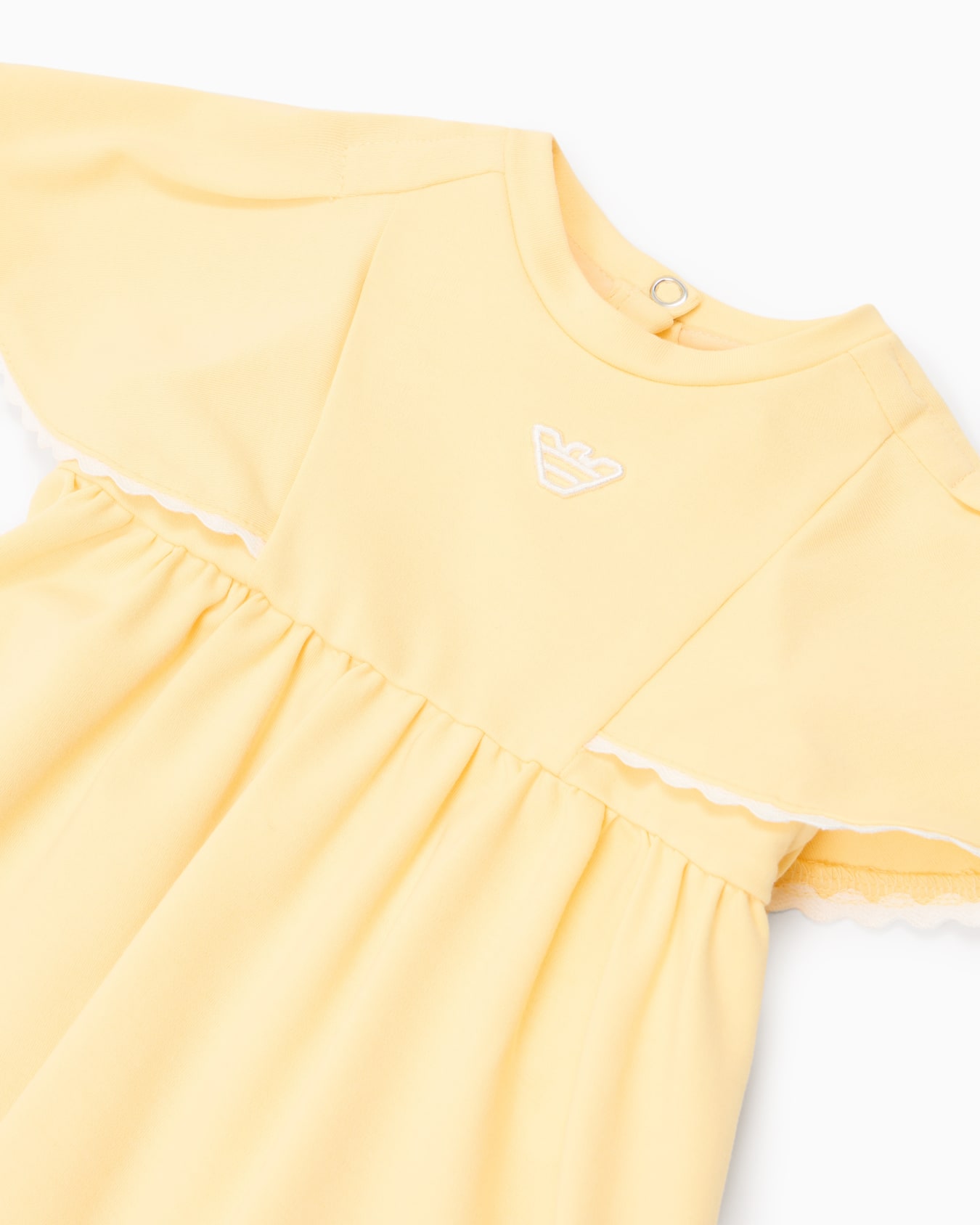 Interlock jersey dress with cap sleeves Slide 1