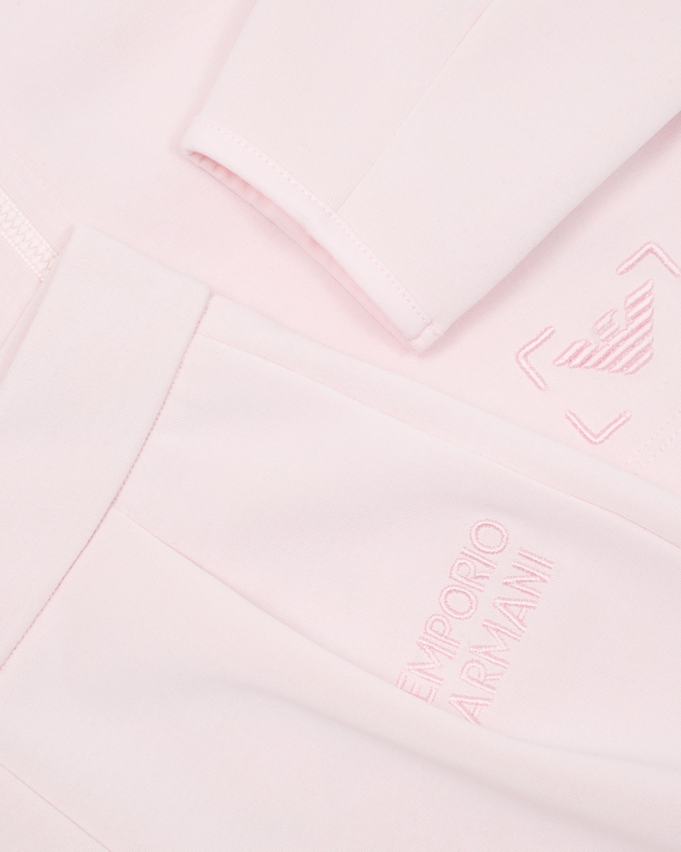 Chándal de punto de tacto cupro con sudadera con cremallera y capucha Diapositiva 1