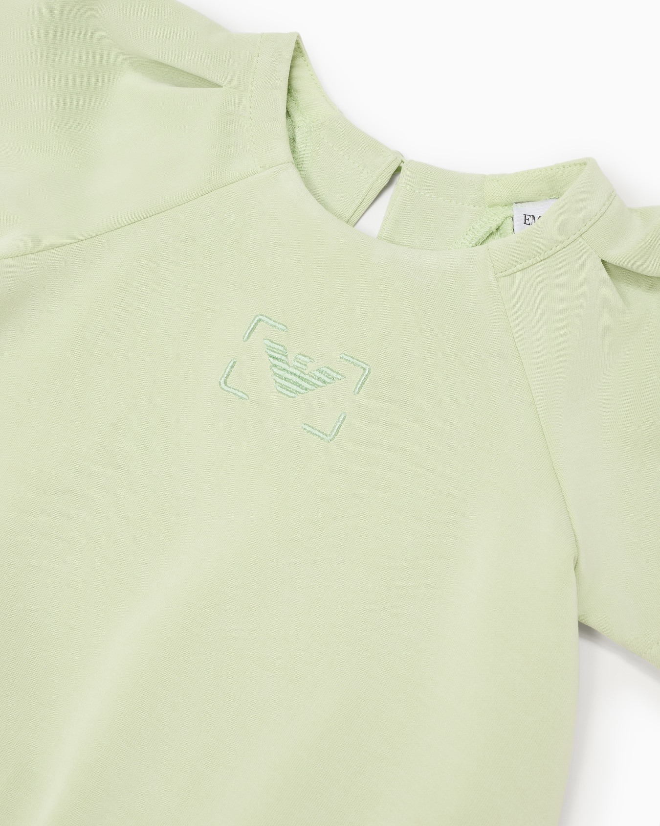 Cupro touch jersey dress with a frill Slide 1