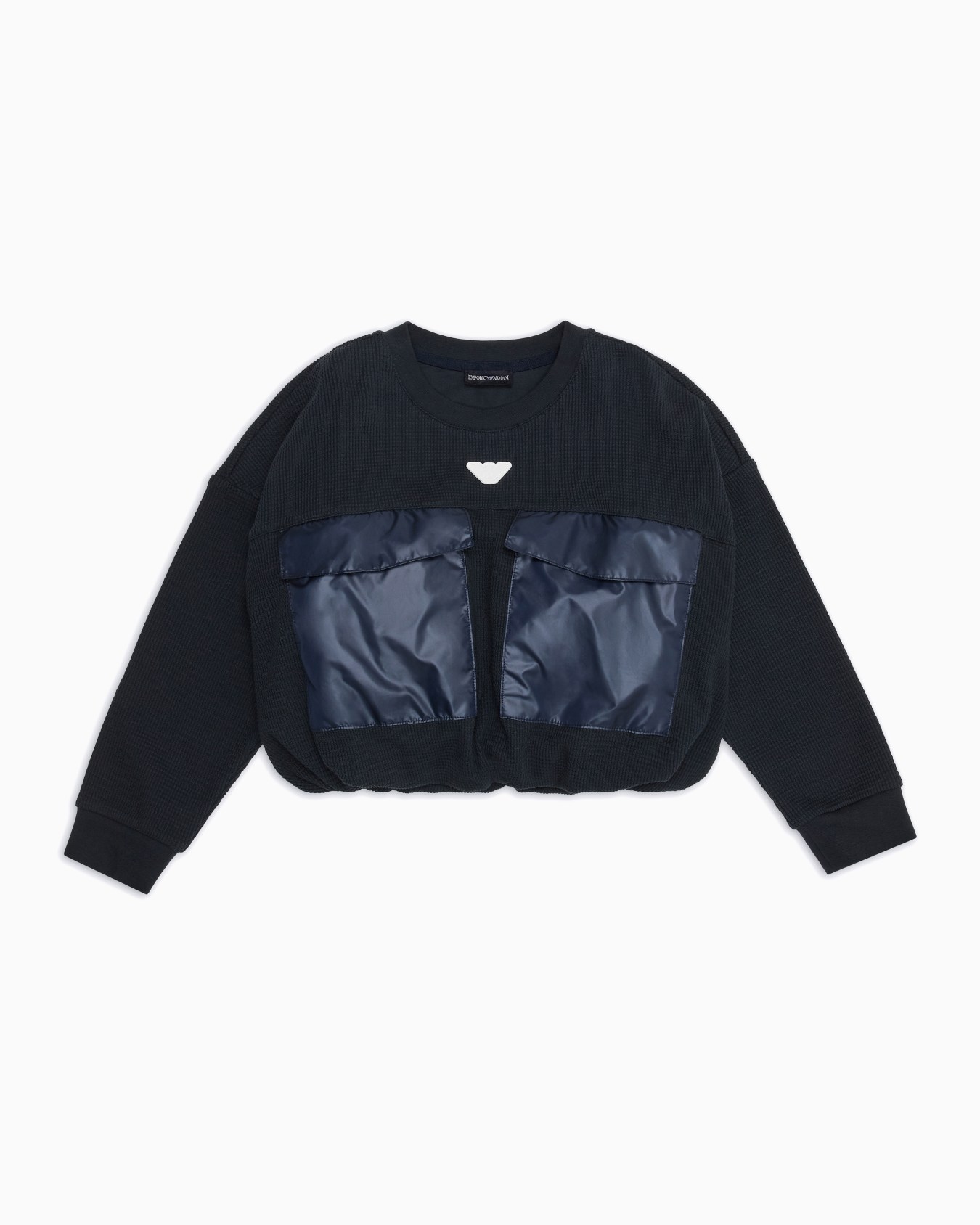 ASV waffle organic jersey crew-neck sweatshirt Slide 0