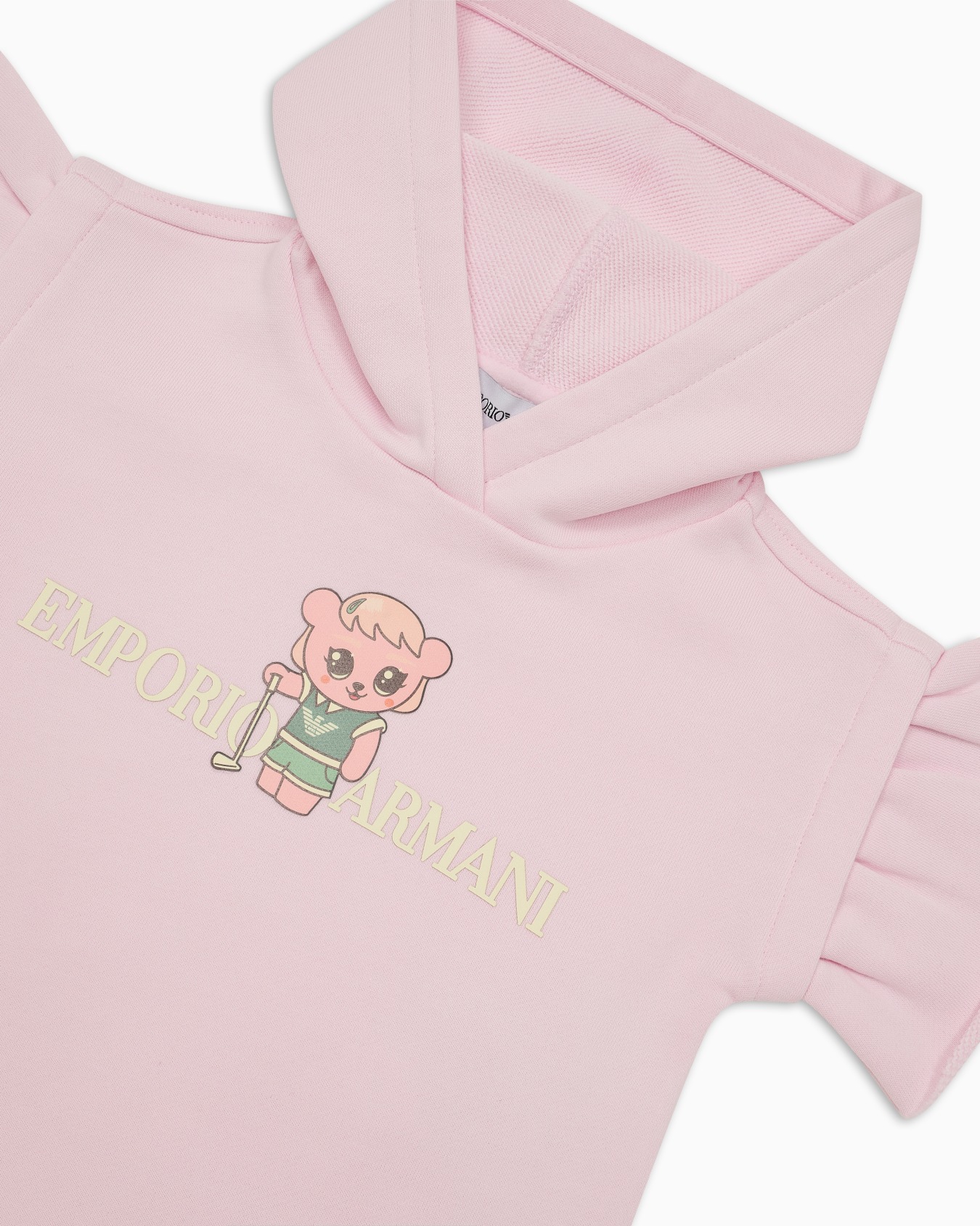 ASV organic jersey dress with Manga Bear Crew print Slide 1