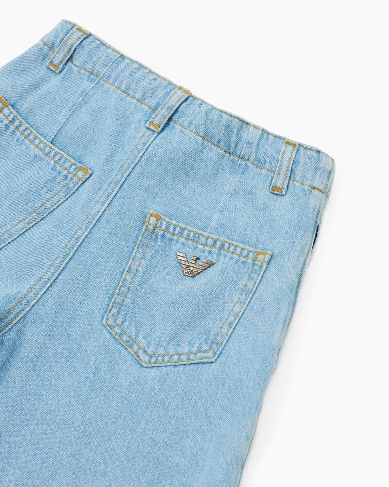 Wide-leg denim jeans Slide 1