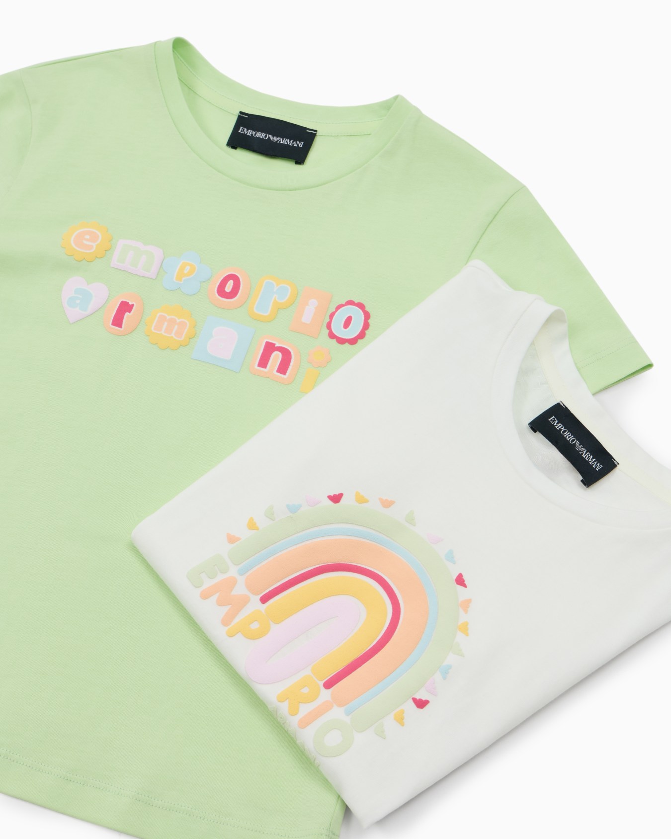 ASV Two-pack of jersey T-shirts with funny logo Slide 1