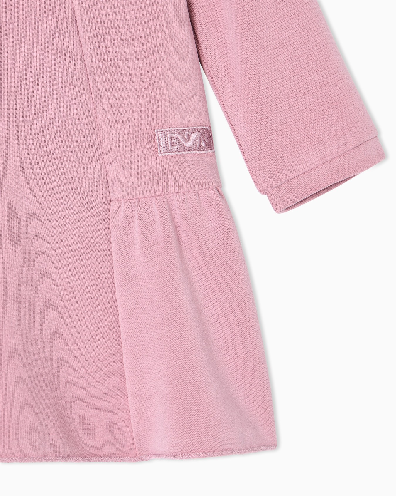 Cupro dress with a flounce Slide 1