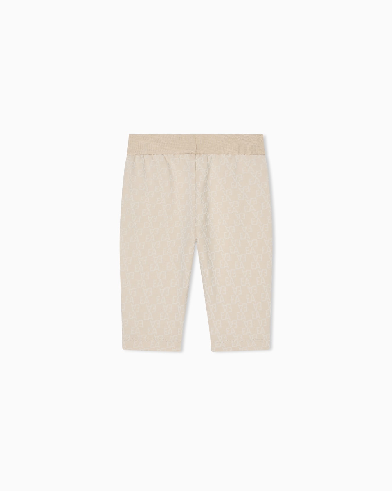 Pantalon en jersey interlock avec logo floqué EA all over Diapositive 2