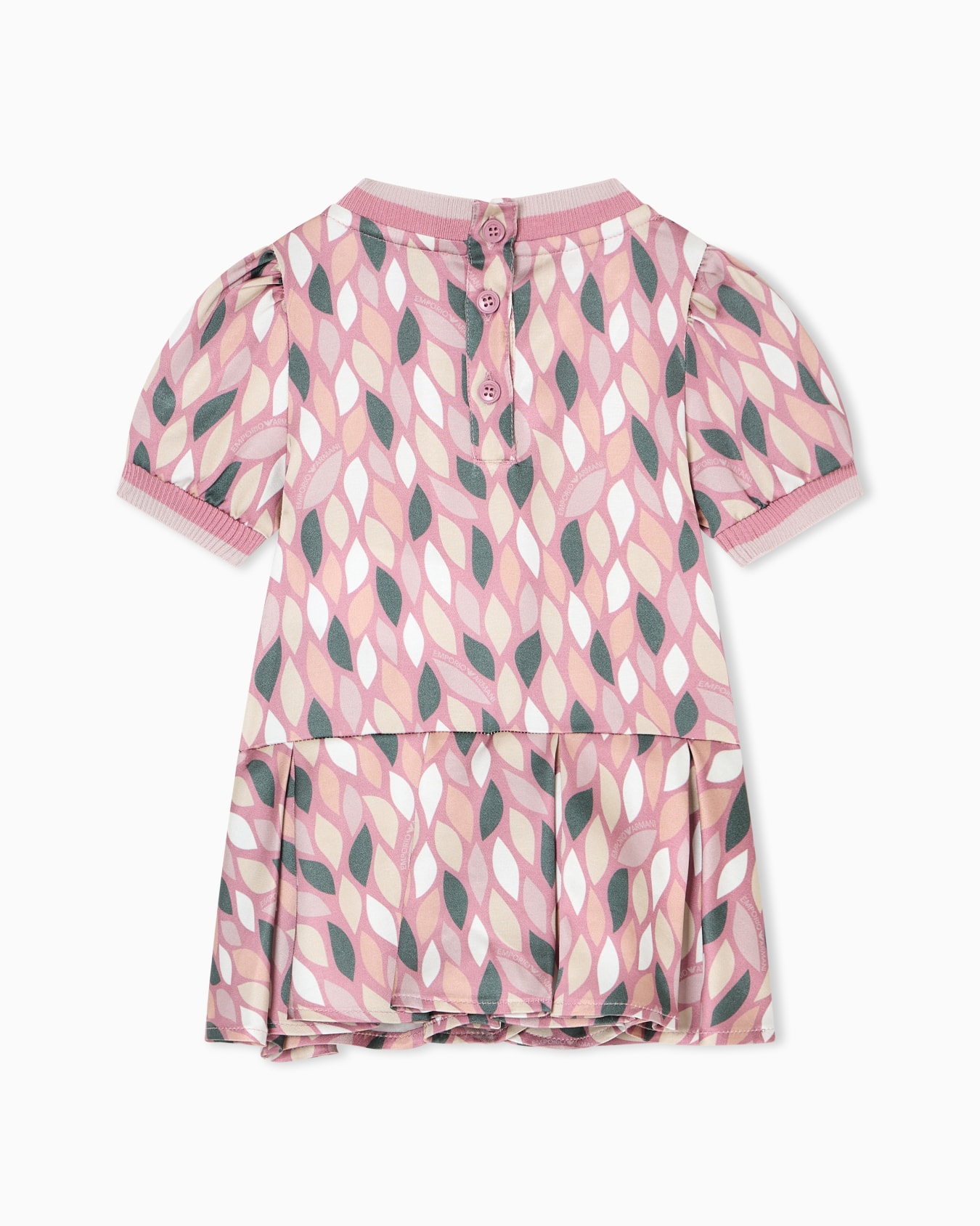 ASV Kleid mit Allover-Print mit EA-Logo, gefertigt aus Viskose Folie 2