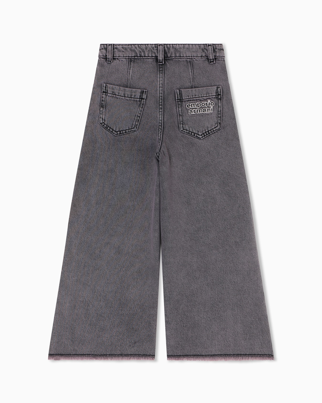 Jeans comfort wide leg in denim tinto capo Slide 2