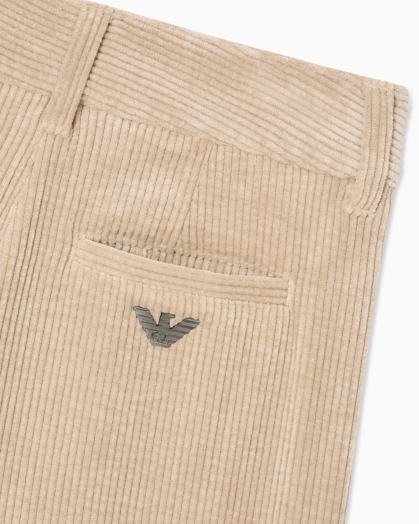 フレアパンツ コーデュロイ スライドする 1