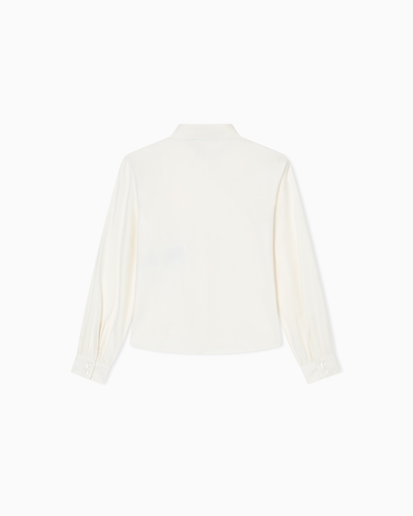 ASV organic poplin shirt with plastron Slide 2