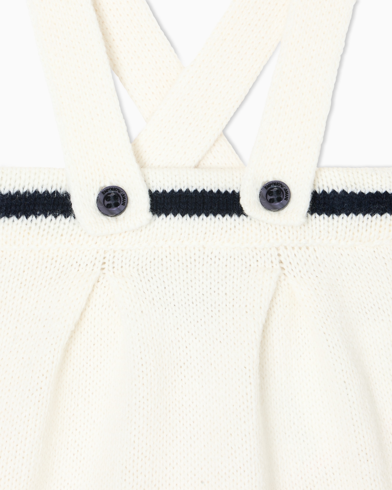 Virgin wool-blend dungaree skirt Slide 1