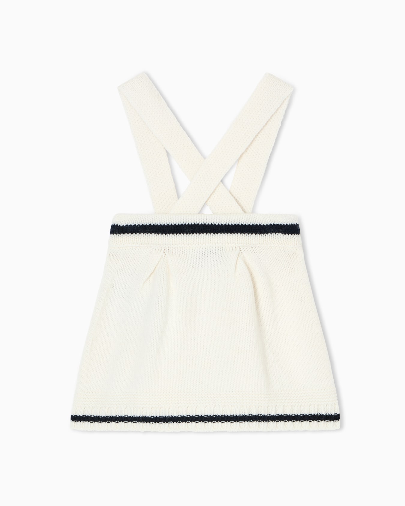 Virgin wool-blend dungaree skirt Slide 2