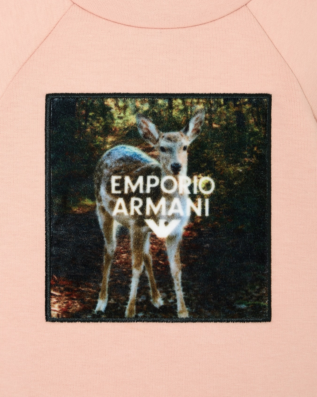 Felpa in double jersey stampa Winter clouds Slide 1