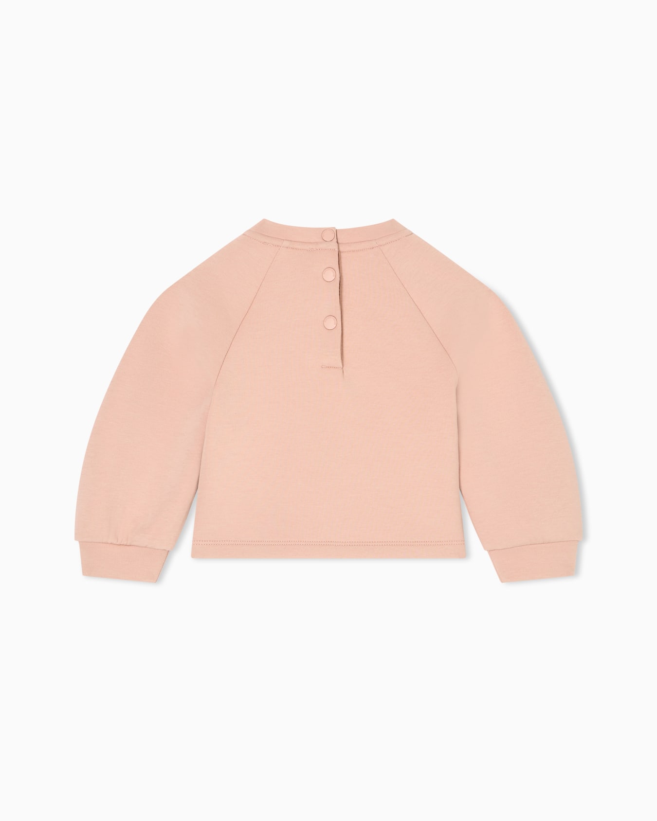 Felpa in double jersey stampa Winter clouds Slide 2