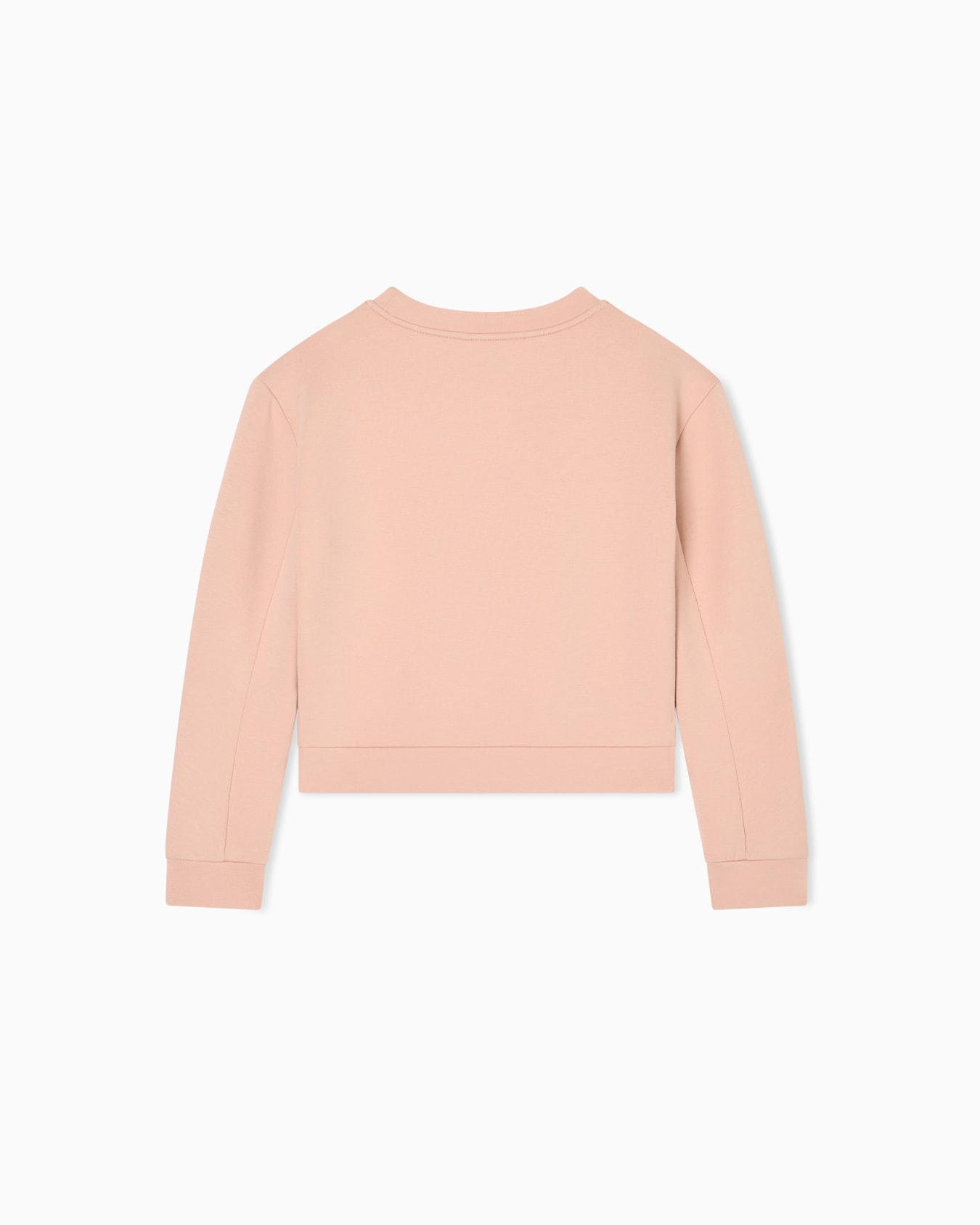 Winter clouds print double-jersey sweatshirt Slide 2